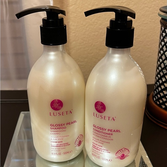 Luseta Hair Luseta Glossy Pearl Shampoo Conditioner Set To Smooth